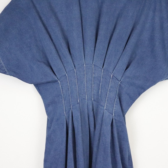 NWT Anthropologie The Tobie Denim Shirt Dress by Exquise XXS Petite - Picture 7 of 10